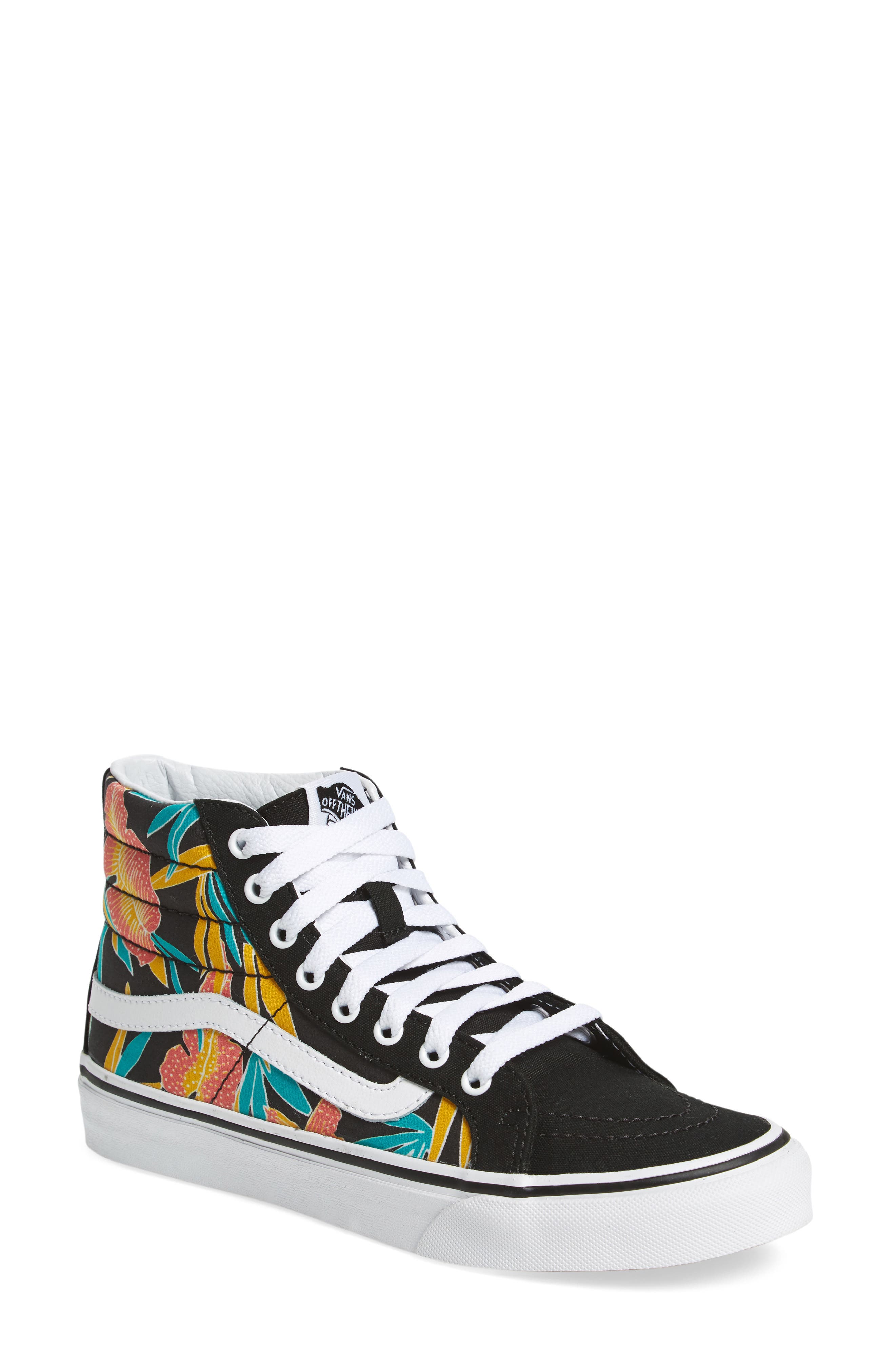 vans slim high top