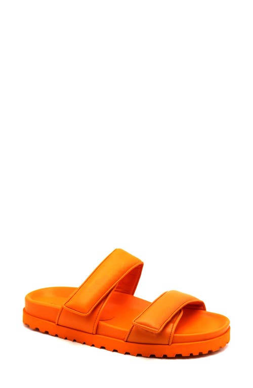 GIA BORGHINI GIABORGHINI Perni 11 Double Strap Platform Sandal in 4196 Flash Orange