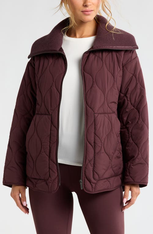 ZELLA ZELLA ONION QUILTED JACKET