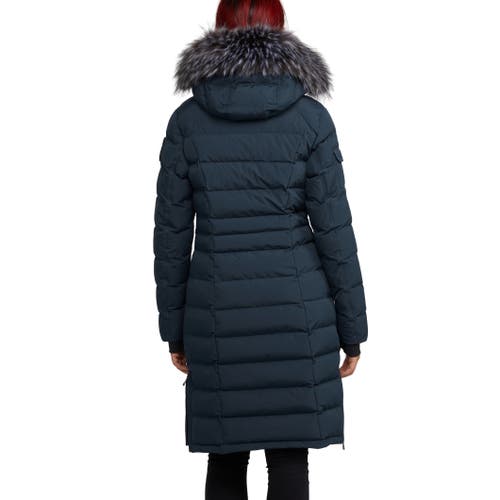 PAJAR PAJAR VENICE LONG PUFFER WITH REMOVABLE FAUX FUR TRIM 