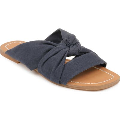 Splendid Alannis Slide Sandal- Blue