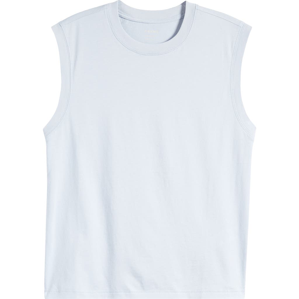 Frame Supima® Cotton Muscle Tee In Blue