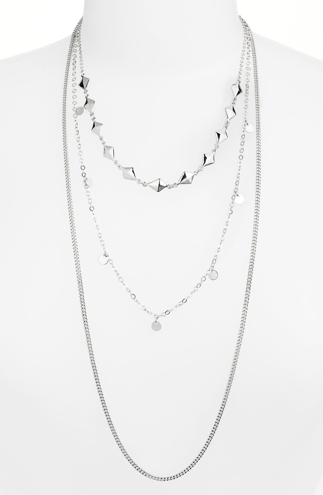 Nordstrom ThreeRow Necklace Nordstrom
