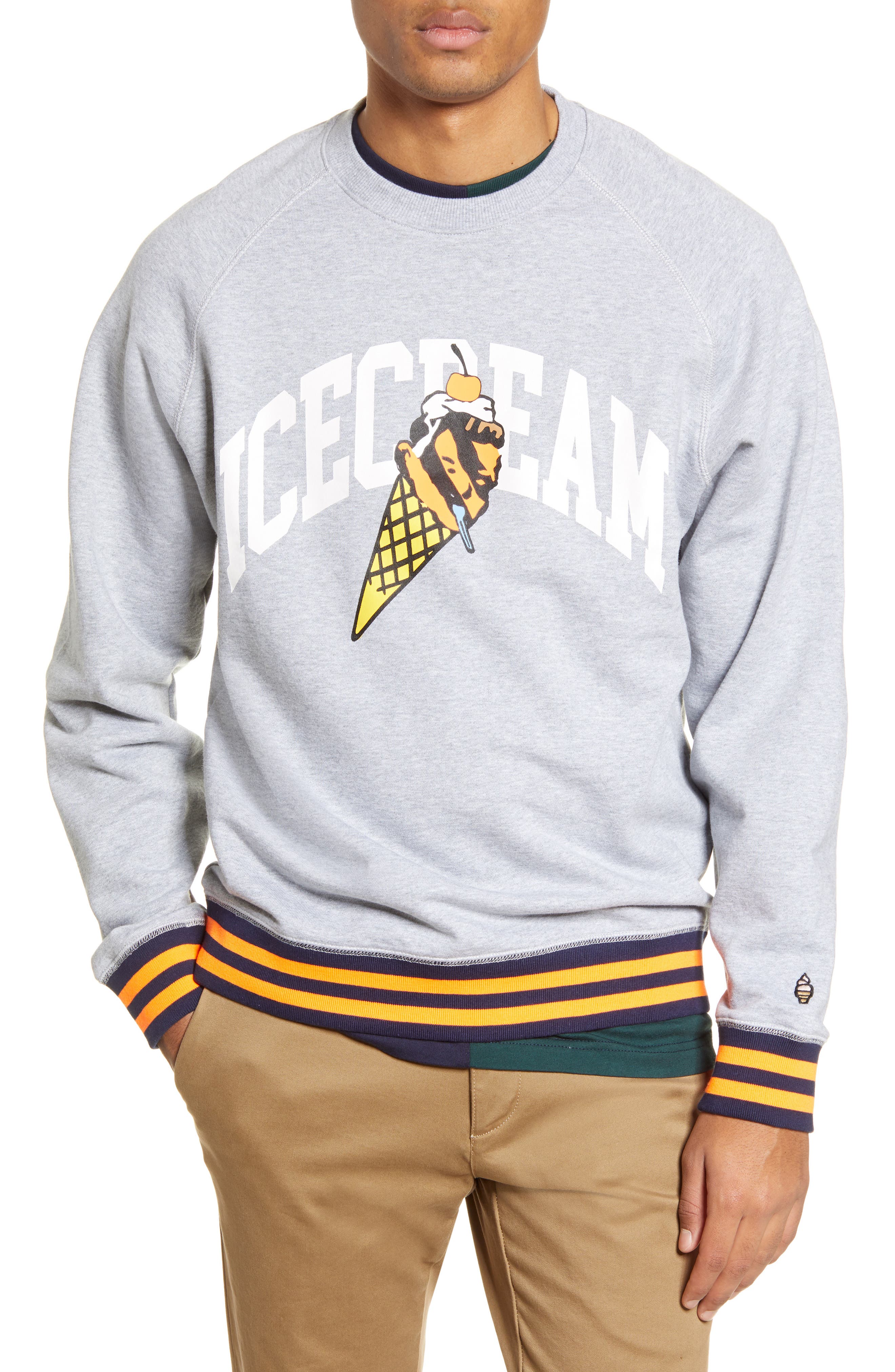 ICE CREAM Snowbird Graphic Crew Neck Sweatshirt Nordstrom Rack