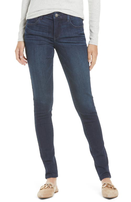 Wit & Wisdom 'Ab'Solution Skinny Ankle Jeans Dark Navy at Nordstrom,