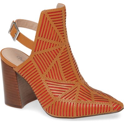 Charles By Charles David Venom Slingback Bootie- Brown