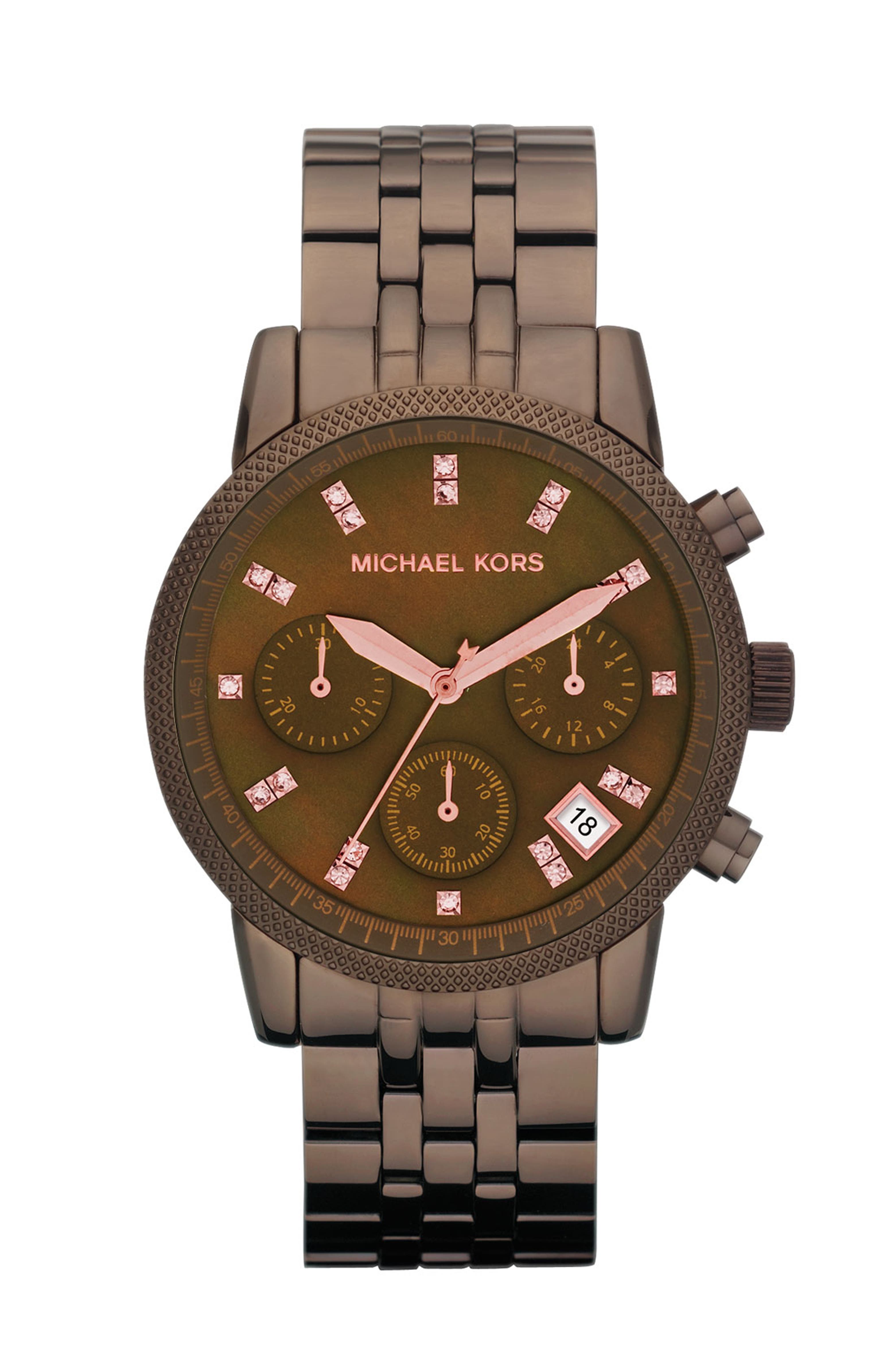 Michael Kors Round Chronograph Watch | Nordstrom