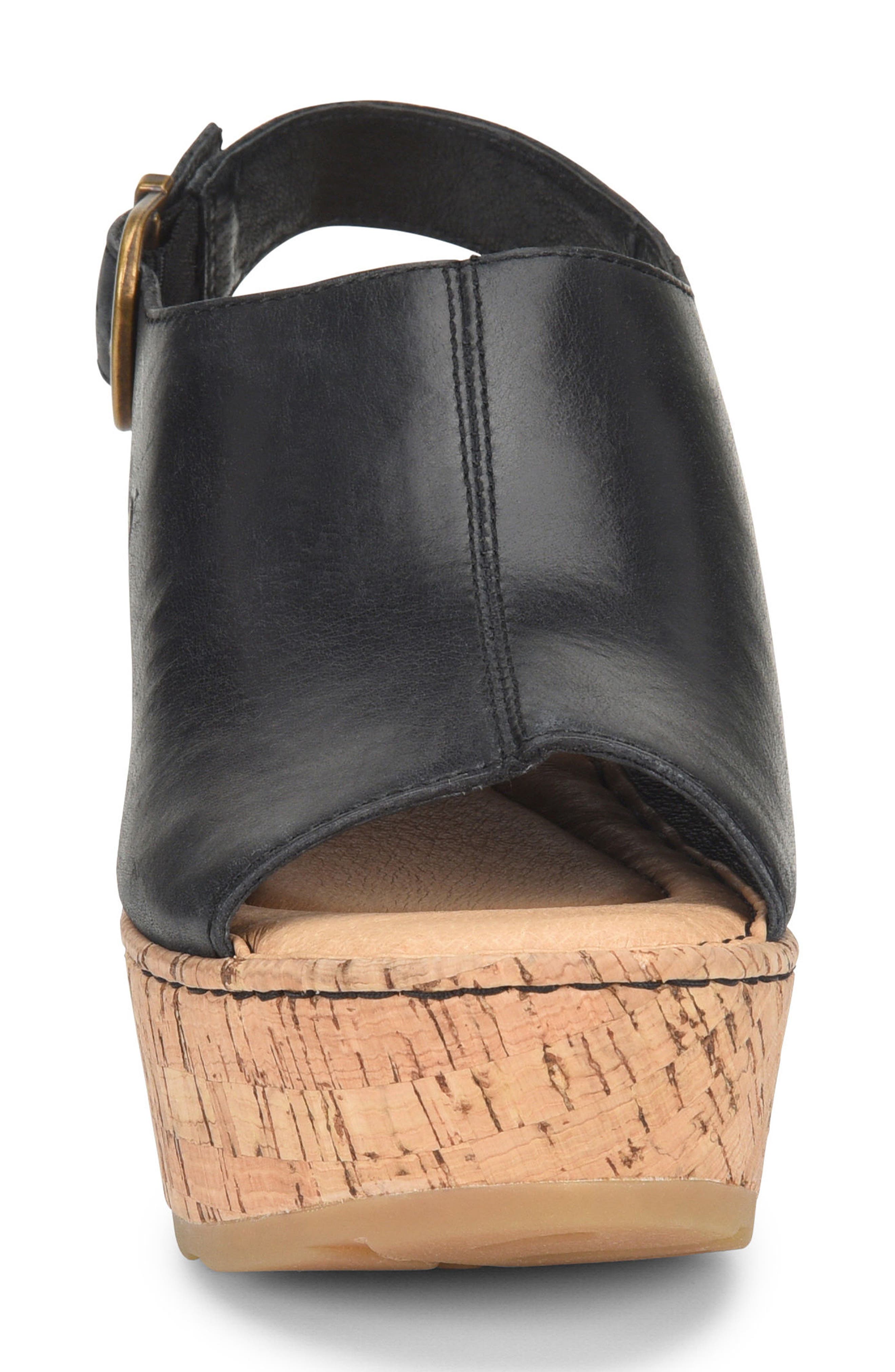 born orbit wedge sandals