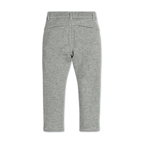 Shop Hope & Henry Boys' Fleece Suit Pant, Toddler In Gray Heather Herringbone