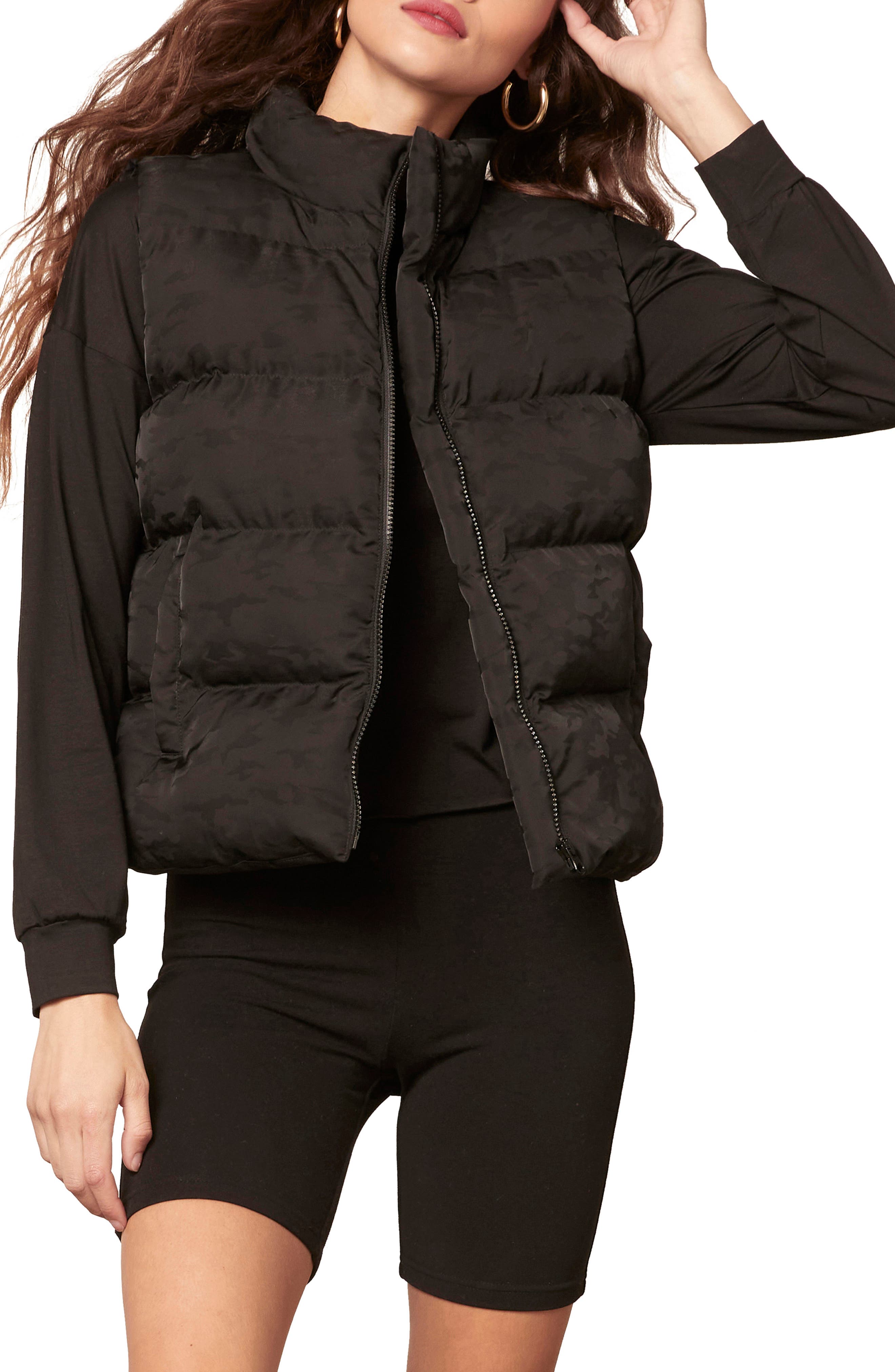 black puffy vests for juniors