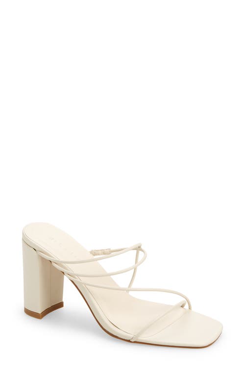 Billini Cilla Asymmetric Strappy Sandal in Bone