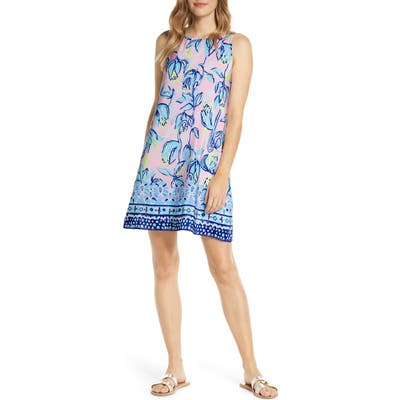 Lilly Pulitzer Jackie Silk Shift Dress, Pink