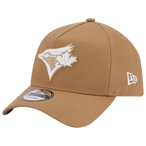 New Era Men's Cream Toronto Blue Jays Chrome Camel Rust Undervisor