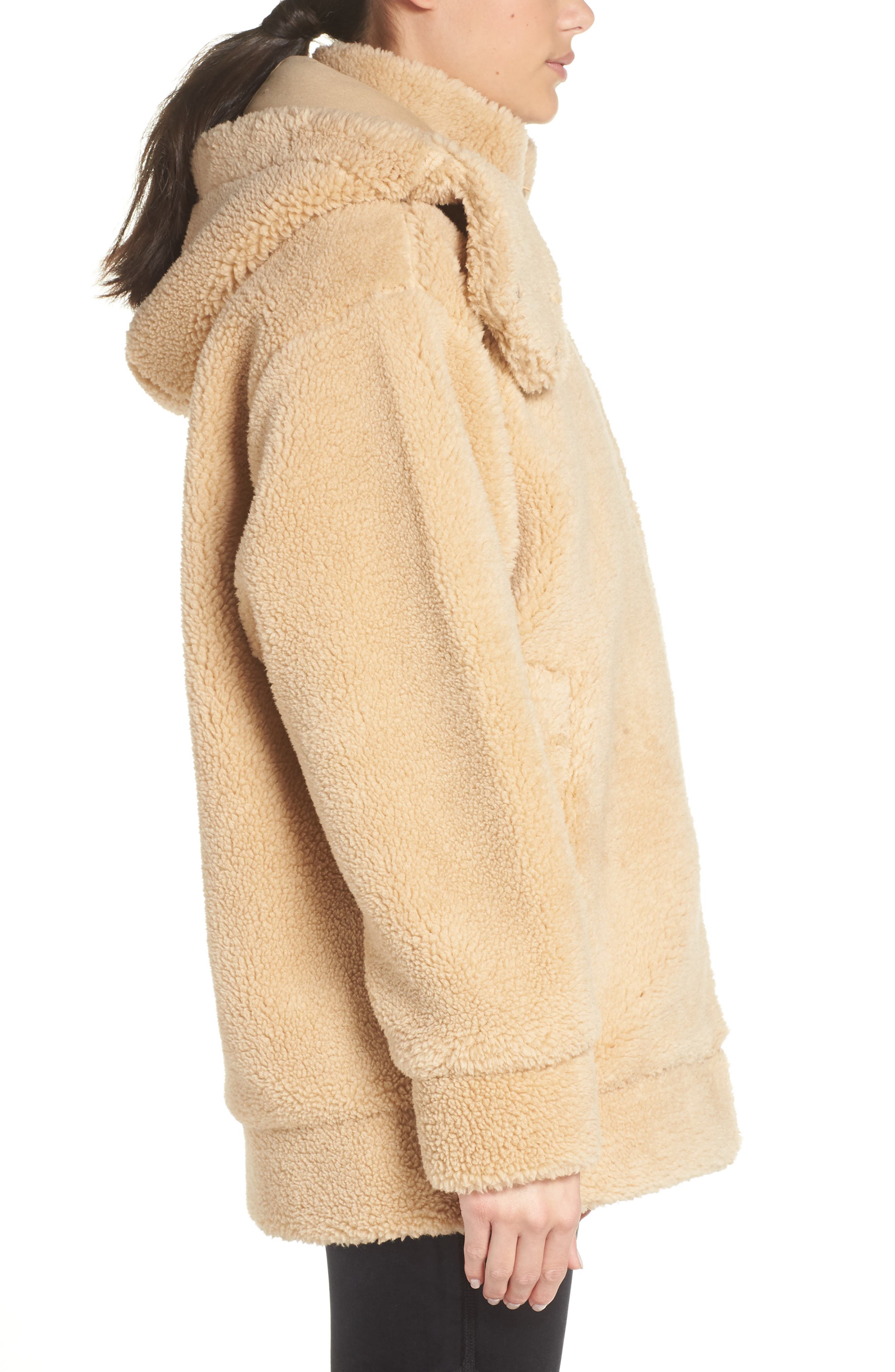 alo norte faux fur coat