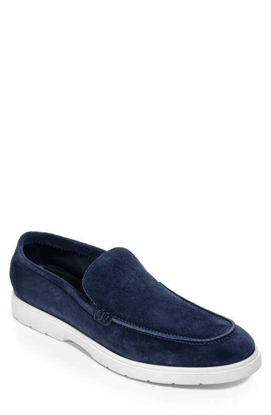 Shop To Boot New York Troye Loafer In Softy Nappa Blue