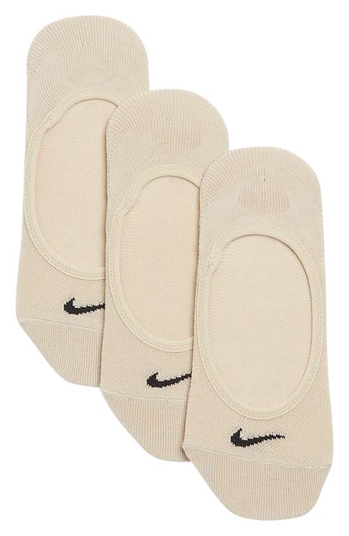 Shop Nike 3-pack No-show Socks In Net/black