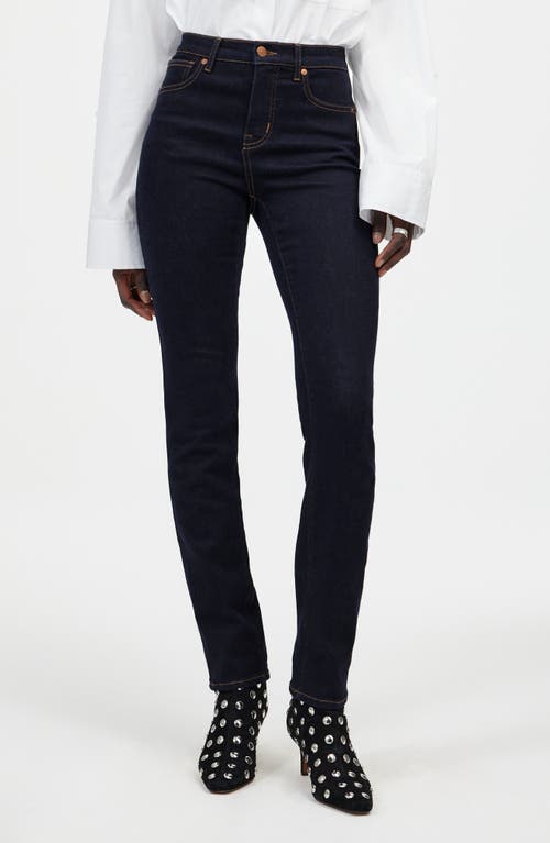 Madewell Mid-Rise Stovepipe Jeans in Rinse Wash 