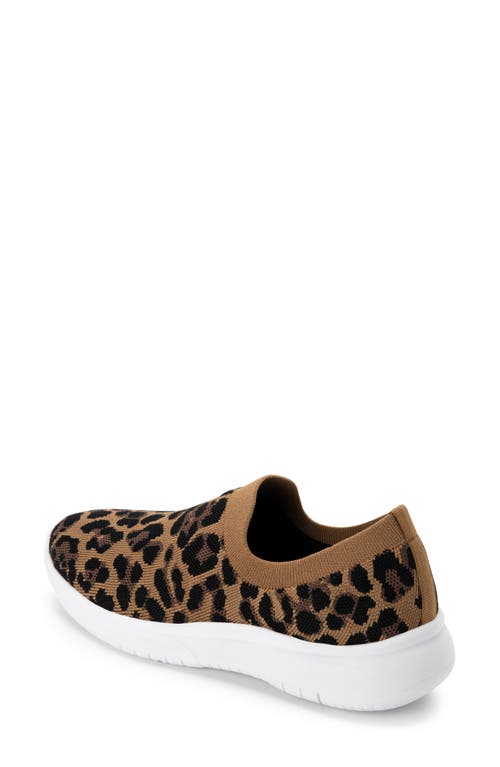 Blondo Karen Waterproof Slip-on Sneaker In Leopard Knit