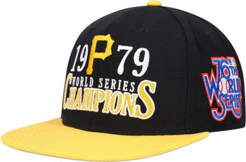 Mitchell & Ness Men's Mitchell & Ness Black Pittsburgh Pirates World Series  Champs Snapback Hat