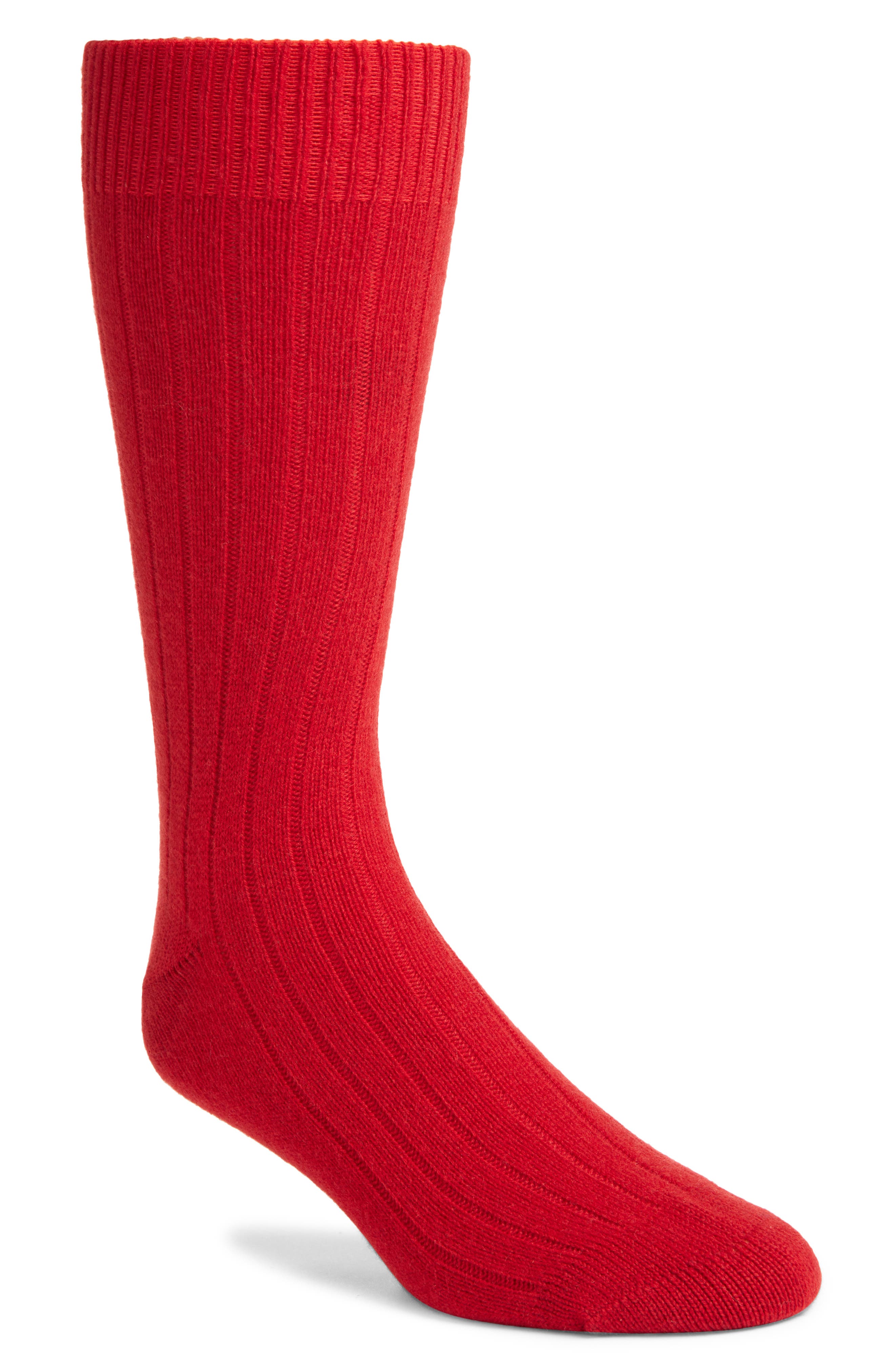 thumbnail image 2 of SOX ZONE 2 Pairs Red Business Dress Socks – Premium Cotton Mid Calf – Men & Women 2 of 6