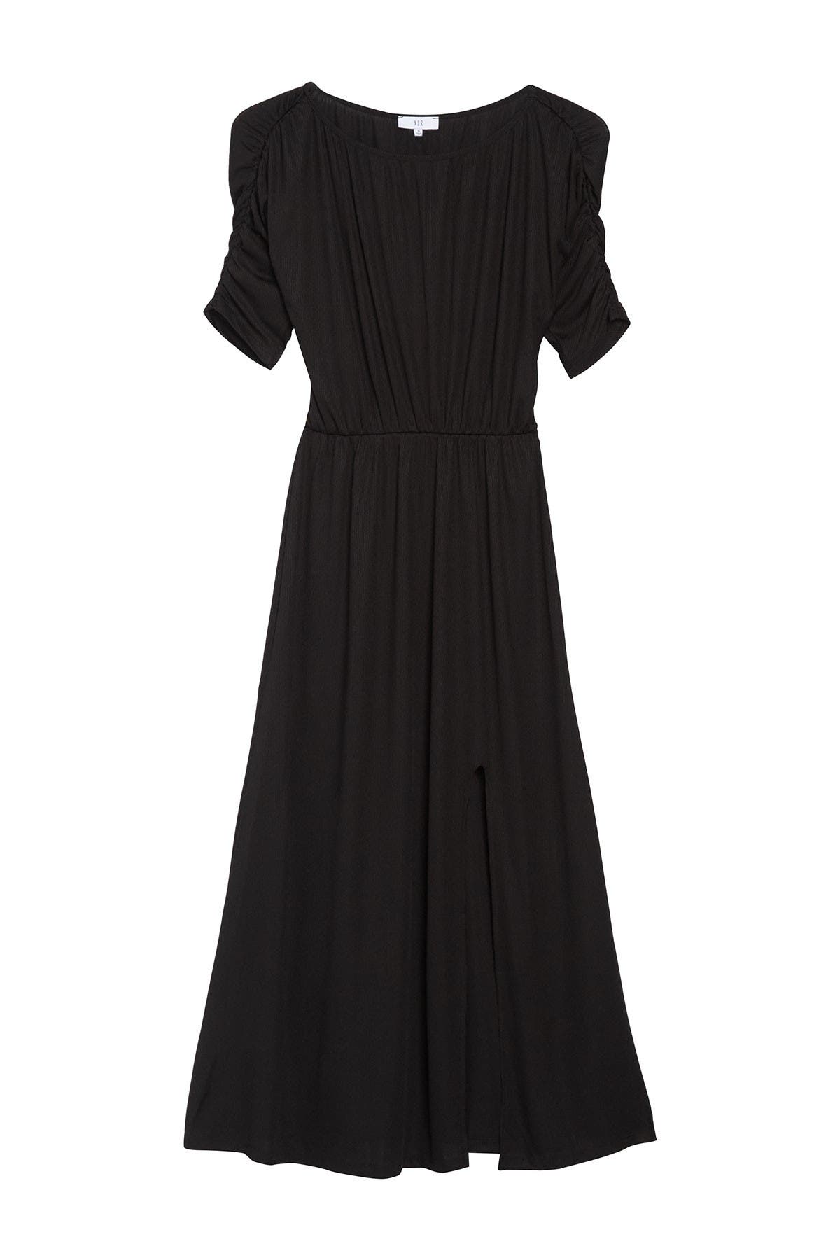 nordstrom rack long black dress