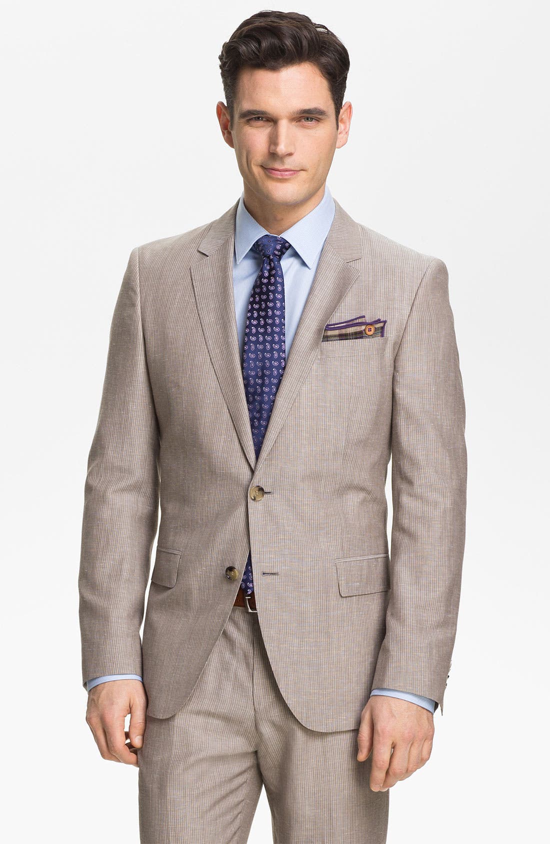 BOSS Black Suit, Nordstrom Dress Shirt & Calibrate Tie Nordstrom