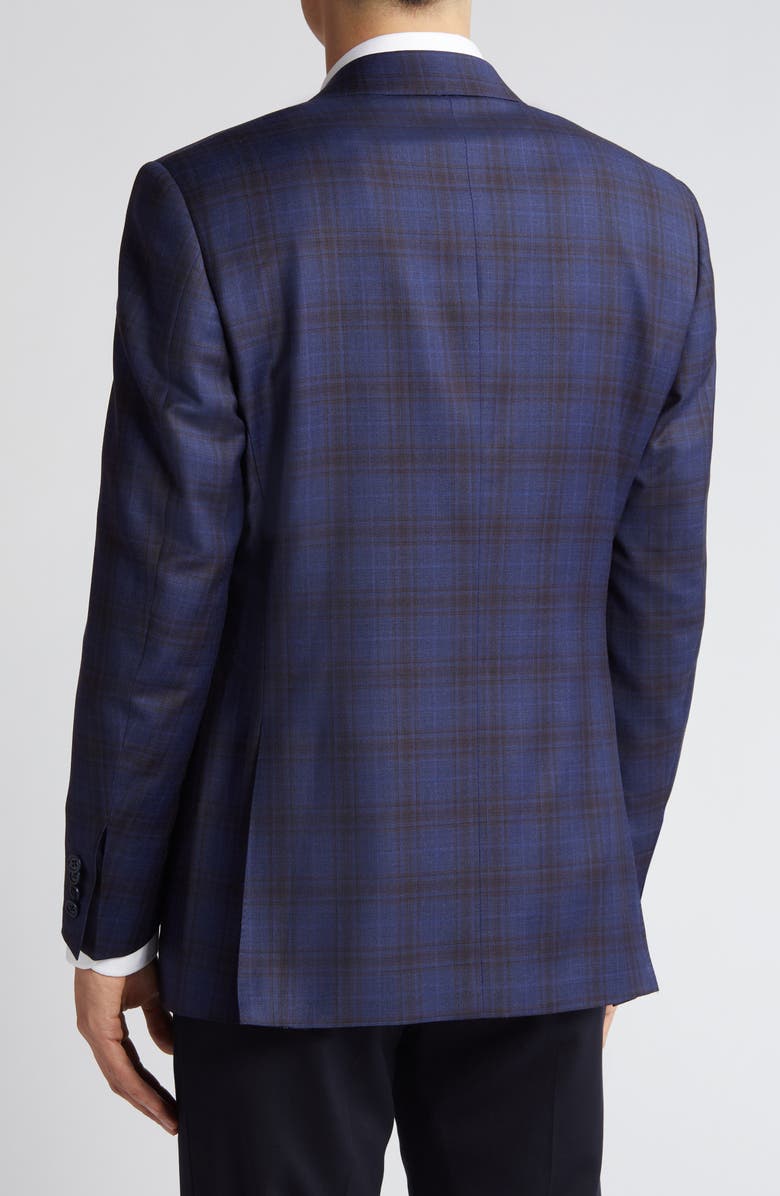 Canali Siena Regular Fit Plaid Wool Sport Coat | Nordstrom