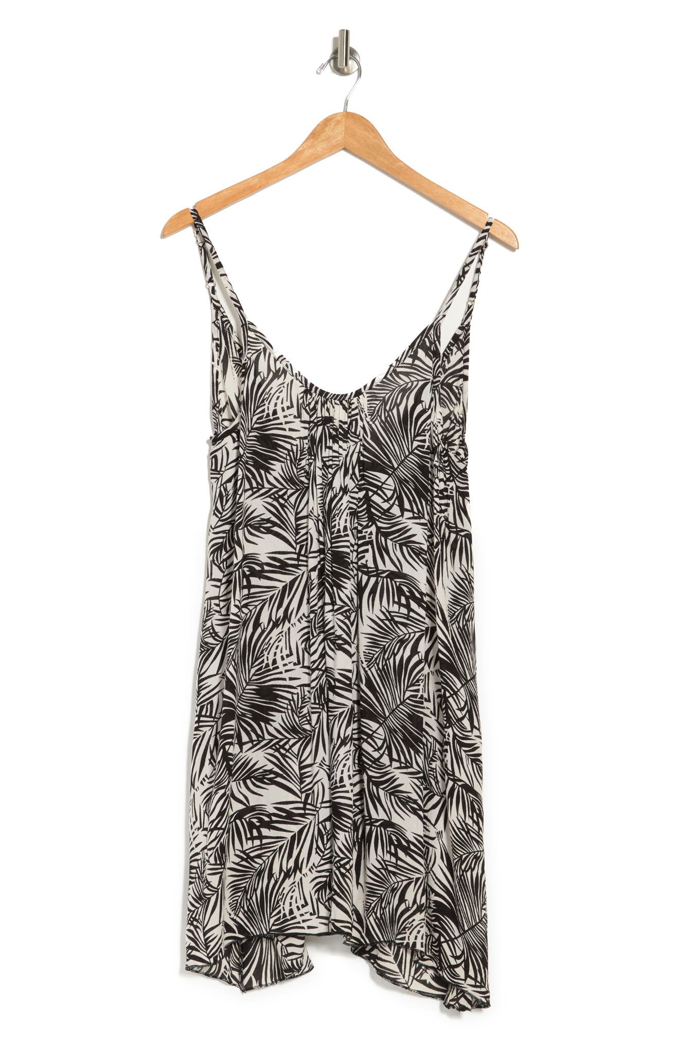 Elan Printed Cover-up In Small Palm Print