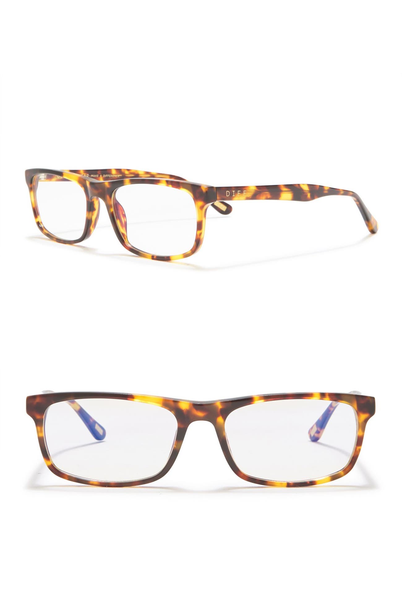DIFF Eyewear Reese 53mm Blue Light Blocking Glasses Nordstrom Rack