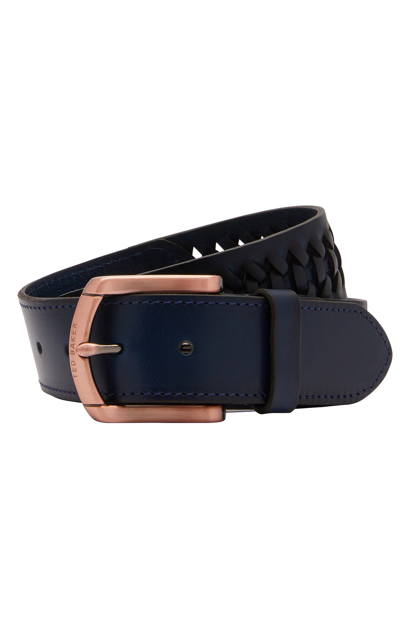 ted baker navy belt