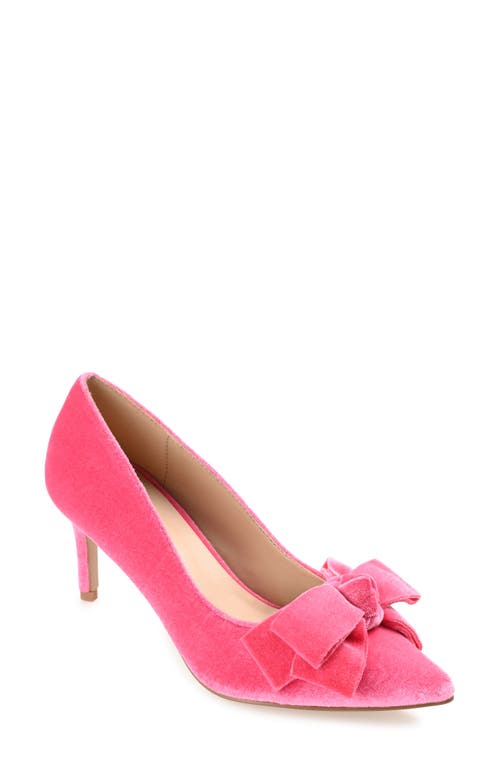 Shop Journee Collection Crystol Pump In Pink