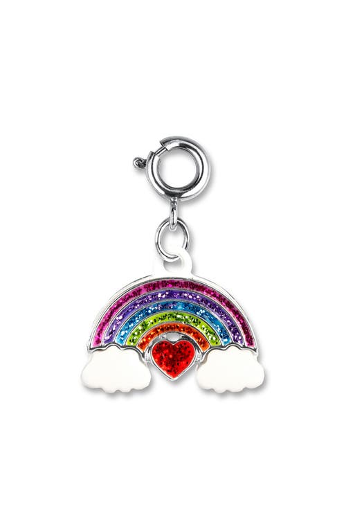 CHARM IT! CHARM IT Glitter Rainbow Charm in White at Nordstrom