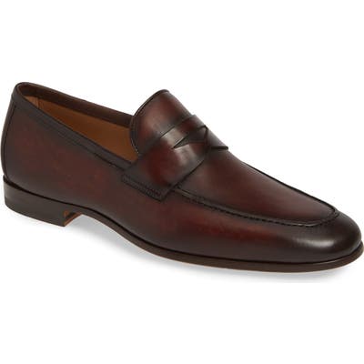 Magnanni Reed Penny Loafer, Brown
