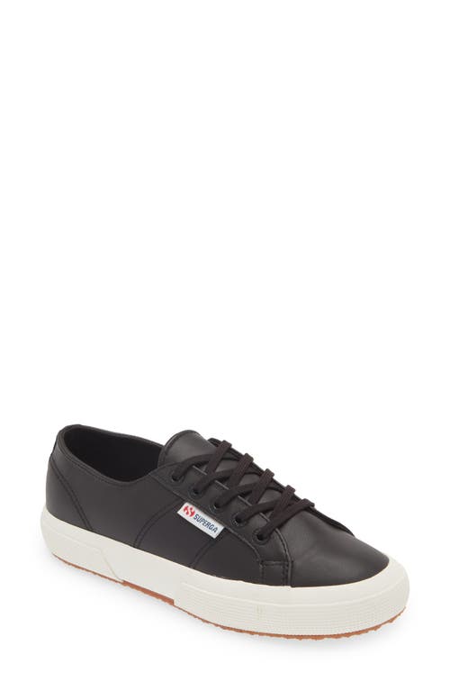 Superga 2750 Low Top Sneaker in Black Bristol-Matte-Favorio 