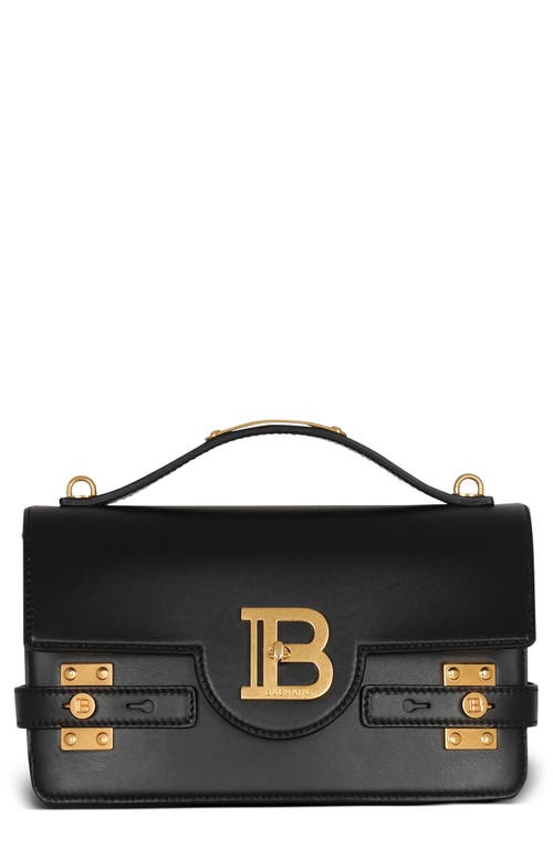 Balmain B-Buzz 24 Leather Top Handle Bag in at Nordstrom
