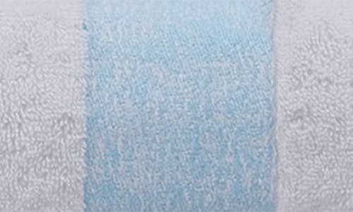 Brooks Brothers Pera 8-piece Turkish Cotton Hand Towels In Seaglass