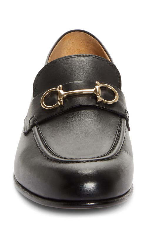 Ferragamo Ottone Loafer In Nero Calf
