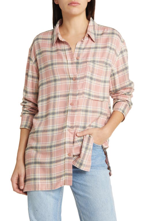 Treasure & Bond Plaid Long Sleeve Button-Up Shirt Georgie at Nordstrom,