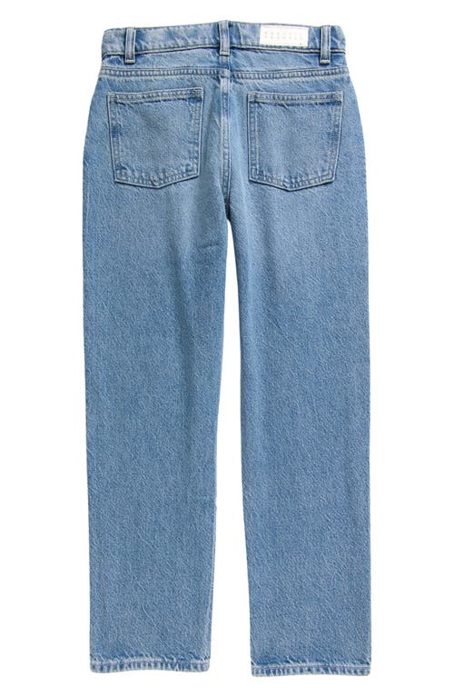 Shop Pacsun Kids' Ripped Straight Leg Jeans In Margot Wash