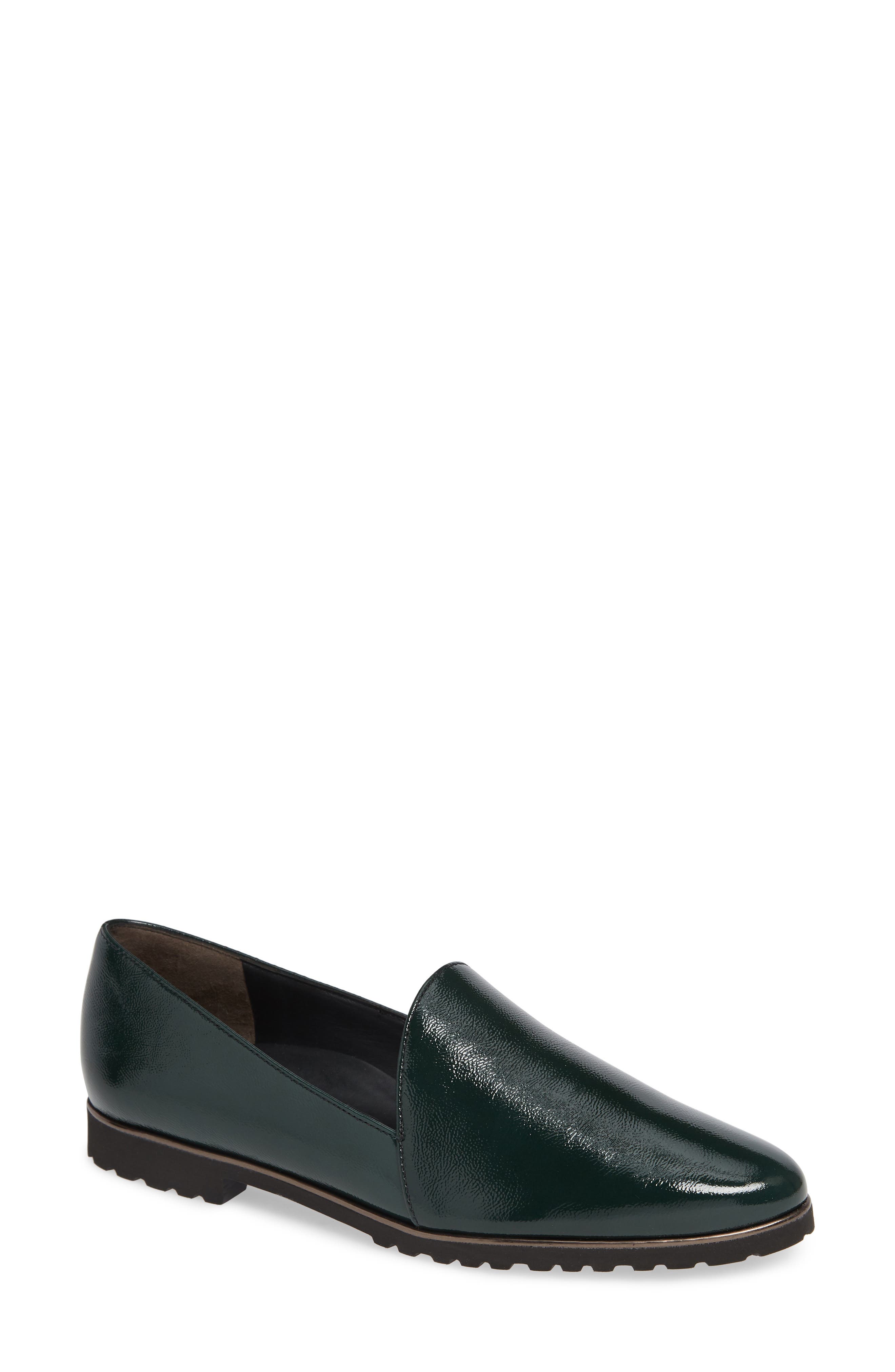 paul green patent leather loafers
