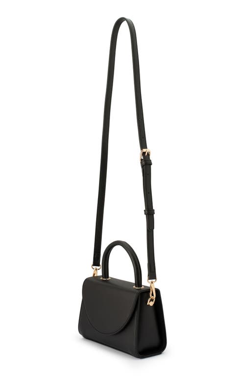 Olga Berg Sasha Top Handle Bag In Black