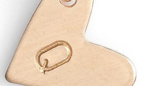 Nashelle 14k-gold Fill Initial Mini Heart Pendant Necklace In Gold/q