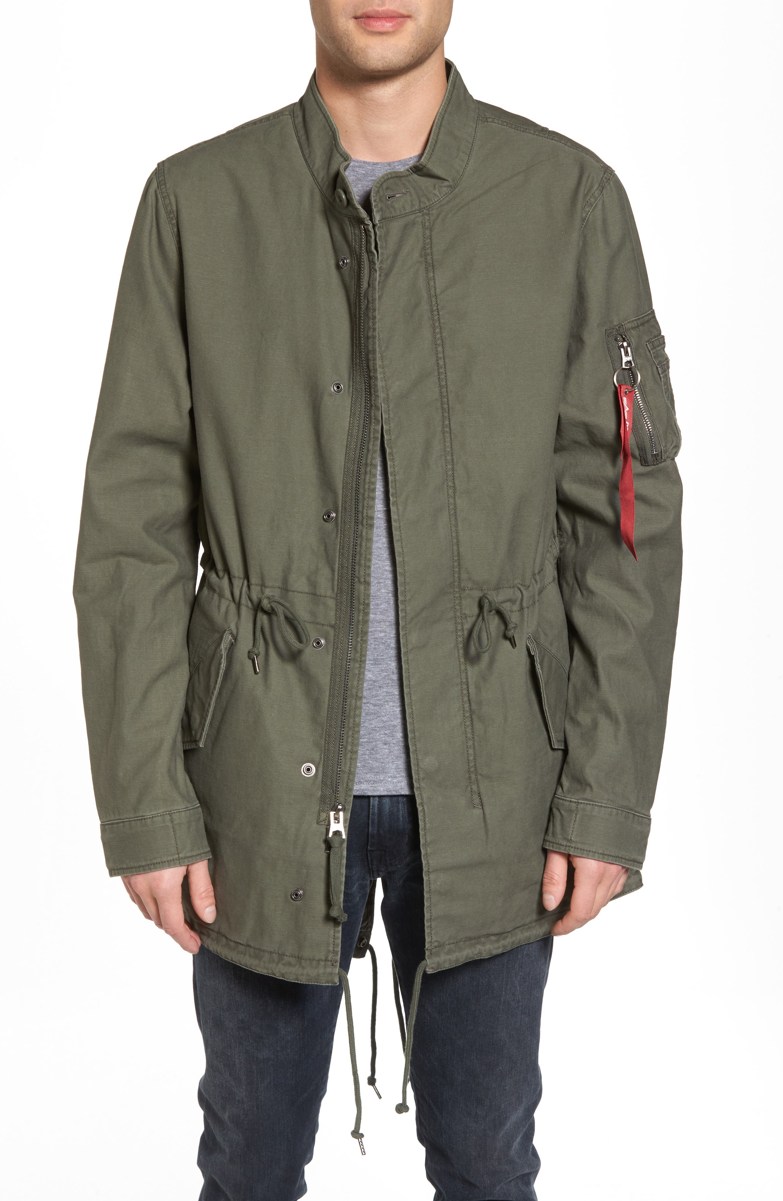 alpha industries vintage fishtail parka