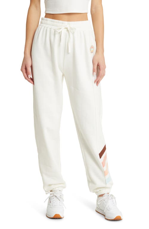 Rip Curl Trails Cotton Blend Jogger Sweatpants in Bone at Nordstrom, Size X-Large