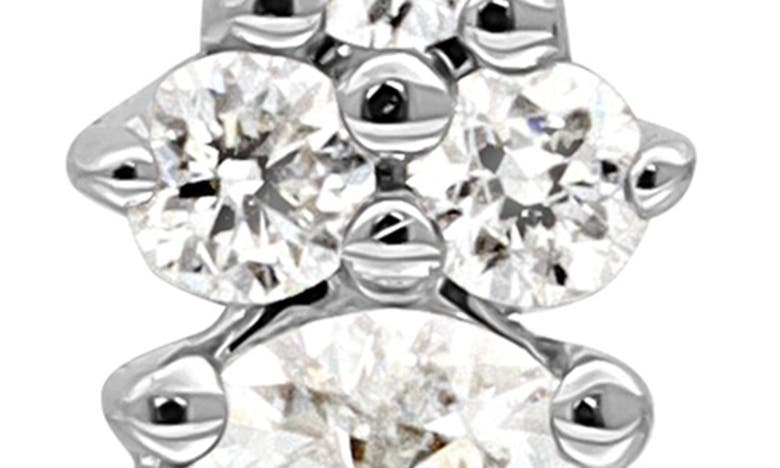 Shop Bony Levy Getty Diamond Stud Earrings In 18k White Gold