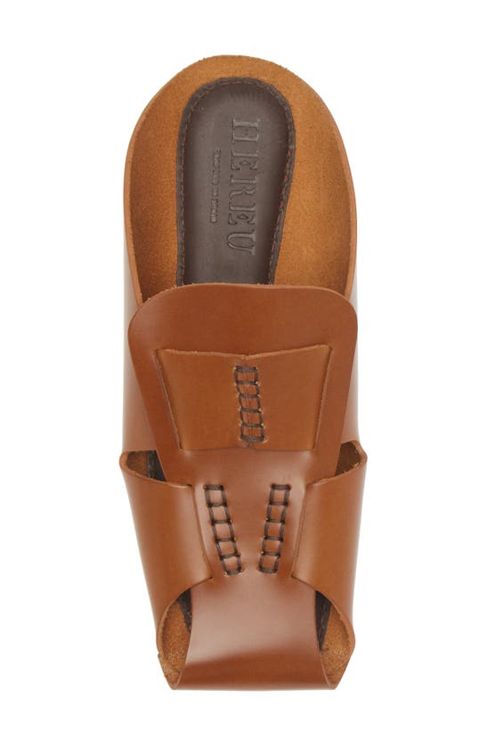 Shop Hereu Muntana Fisherman Mule In Camel