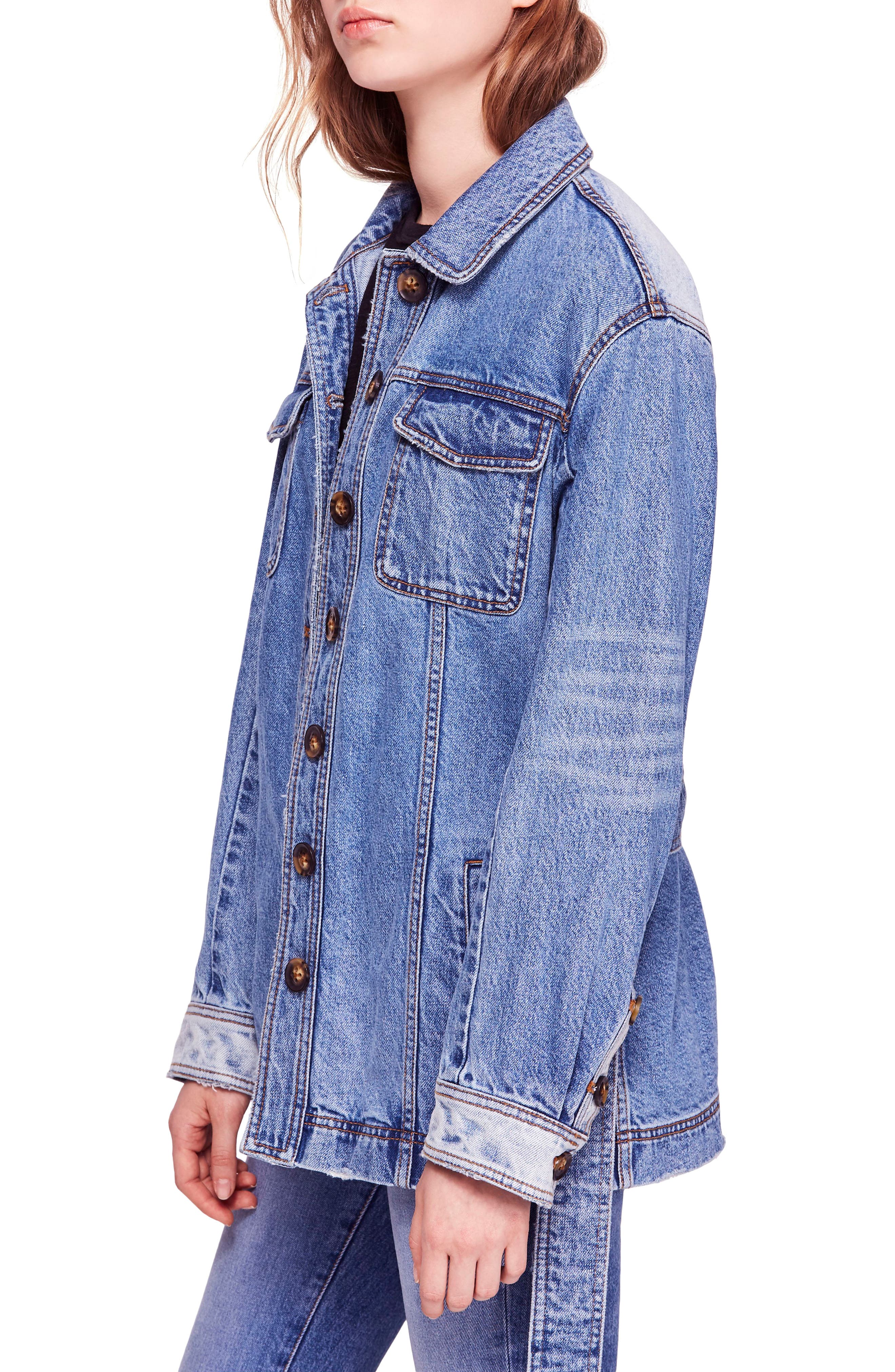 free people heritage denim jacket
