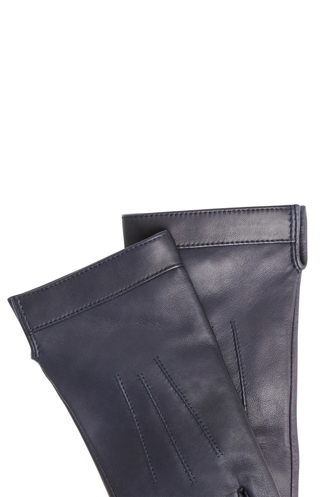 Bruno Magli Bias Studded Leather Gloves main image 1
