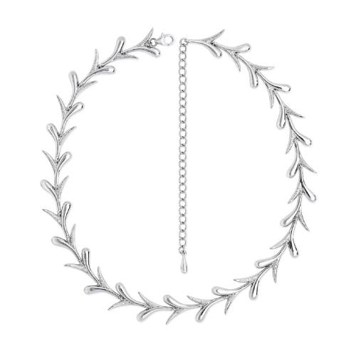 Lucy Quartermaine Sycamore Necklace In Sterling Silver