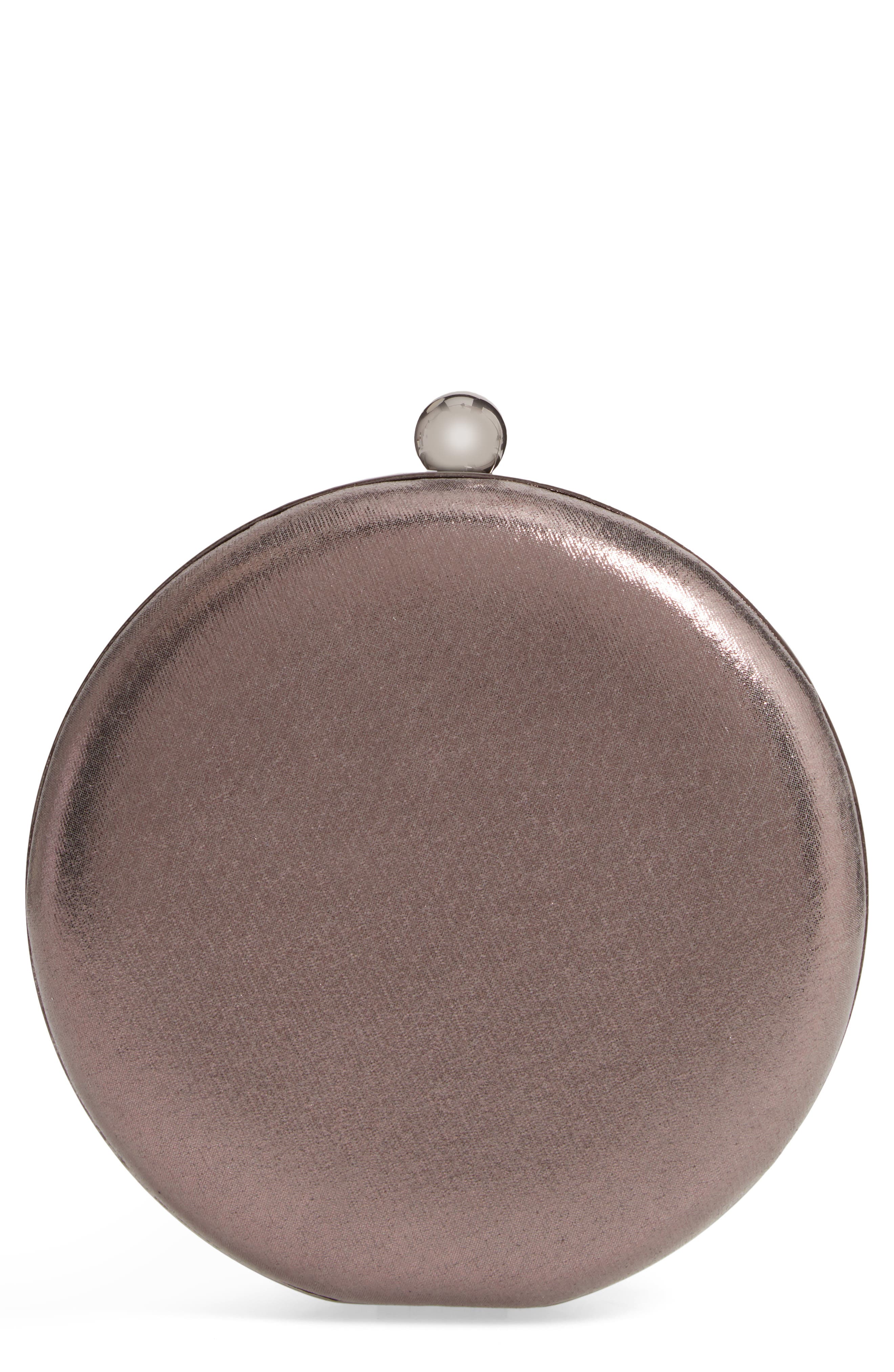 Nordstrom Metallic Round Clutch Nordstrom